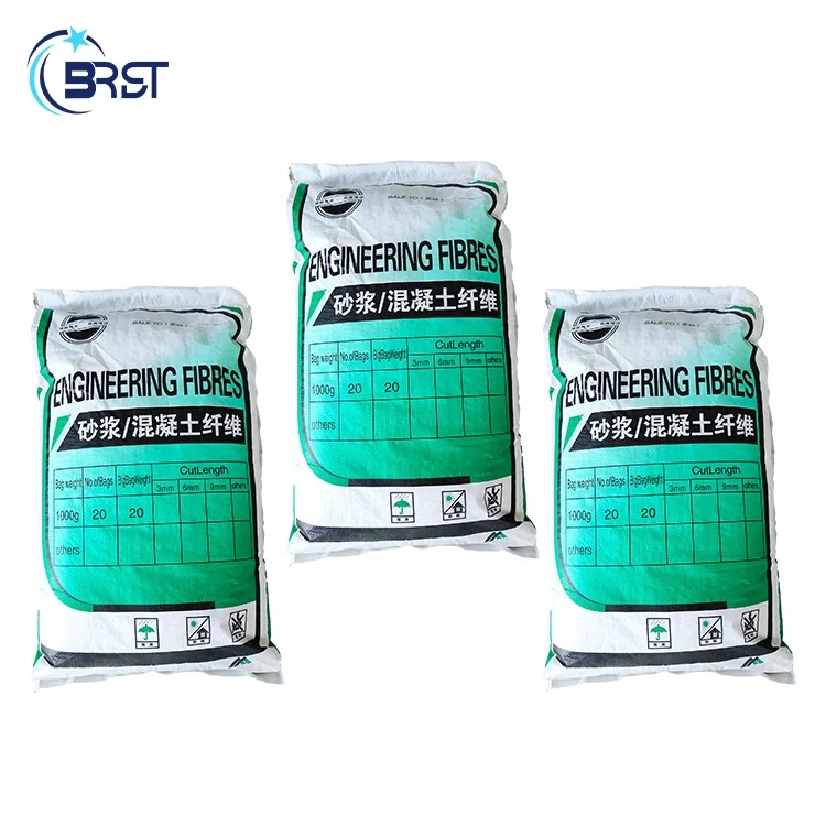 Anti cracking fiber pp staple monofilament polypropylene fiber