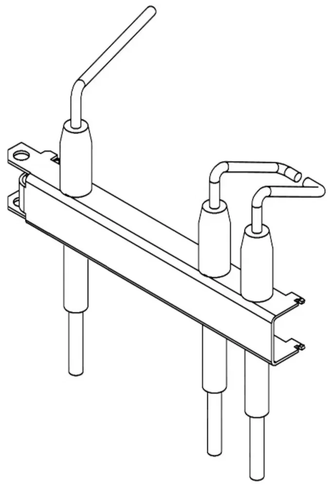 Direct factory manufacture gas boiler ionization electrode used in gas burner flame control sensors