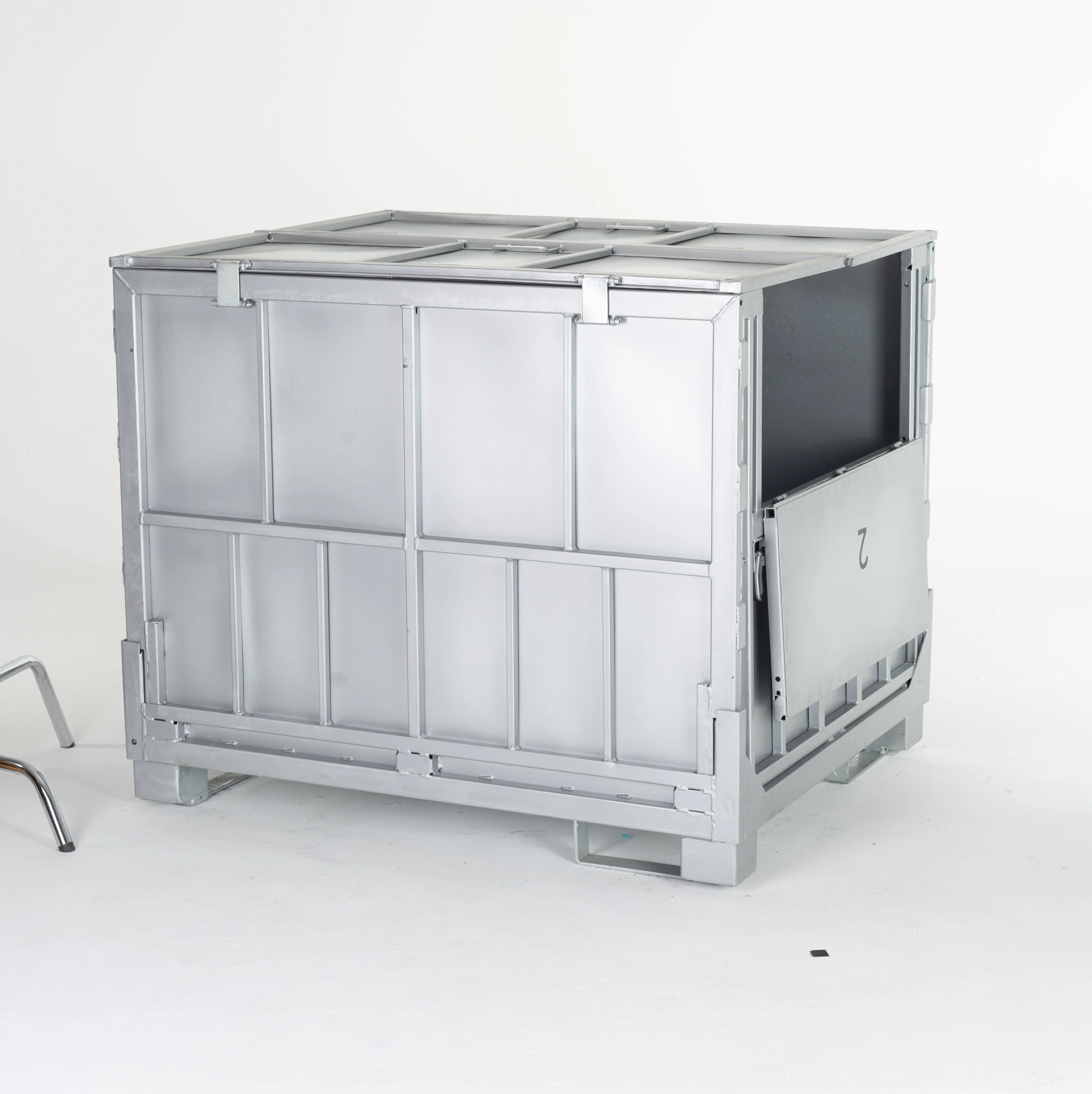 Best-selling Galvanized Metal Box for Industry Logistics and Warehouse Storage