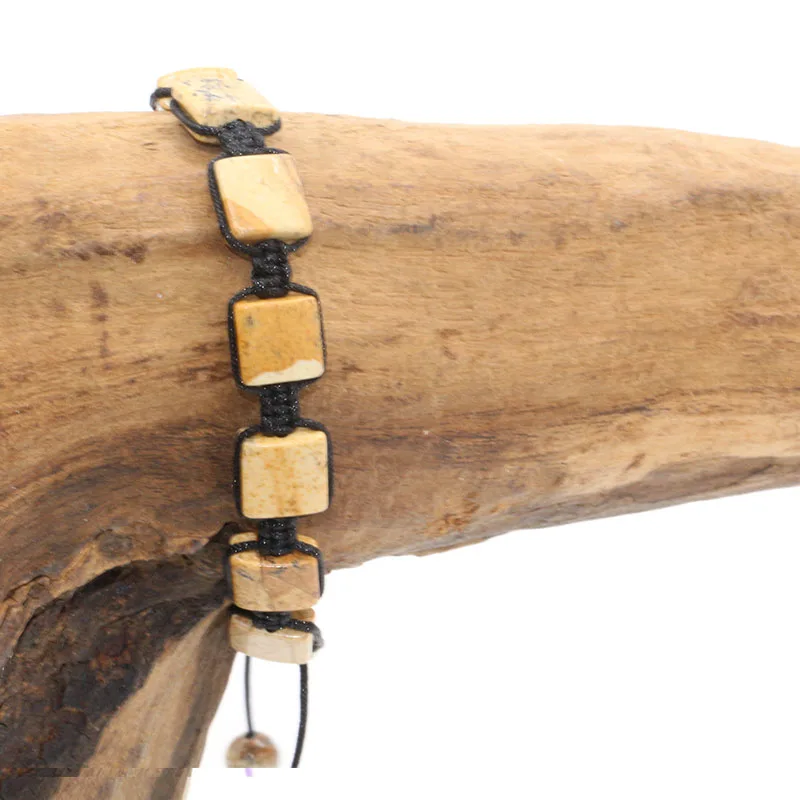 Natural Amethyst Lapis Lazuli Black onyx Bead Reiki Healing Stone 7 Chakra Bracelet Multiple Colors bracelet