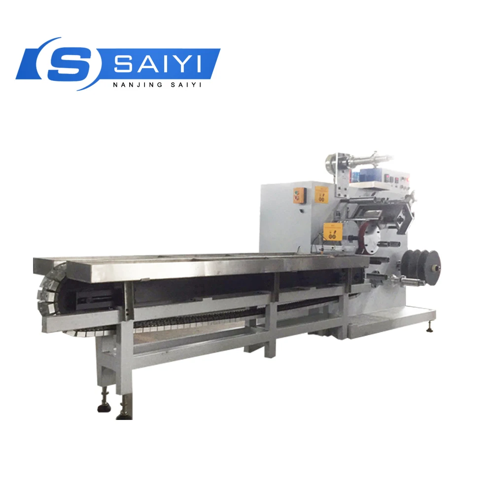 Fully Auto Disposable single use plastic PP spoon single wrapping packaging machine
