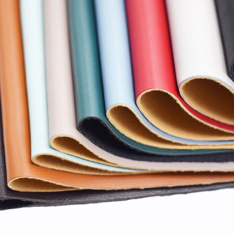 waterproof material pu raw material soft garment vegan leather