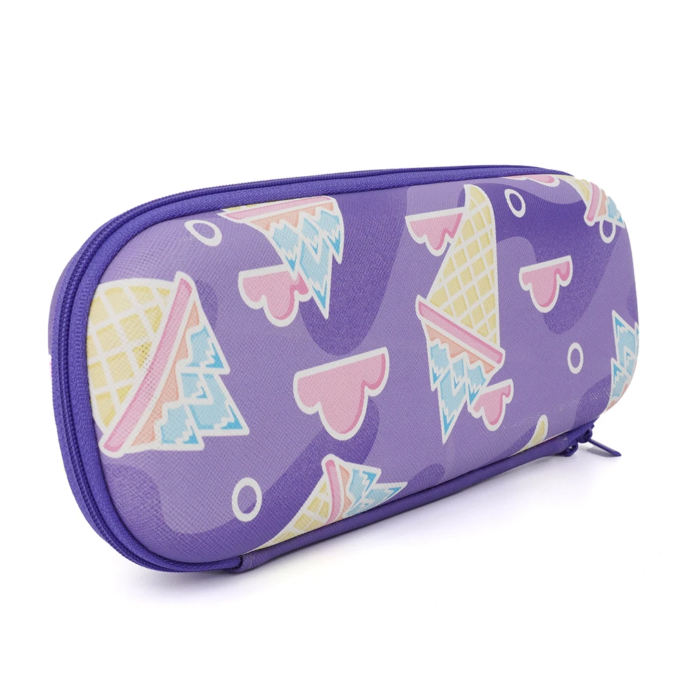 Best Selling Custom Pencil Case Custom Print Cute Carton EVA Pen Pouch Box School Students Pencil Kit