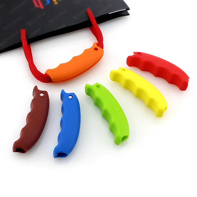 Durable Helper Silicone Shopping Bag Holder Silicone Bag Handle Grips Handle Carrier