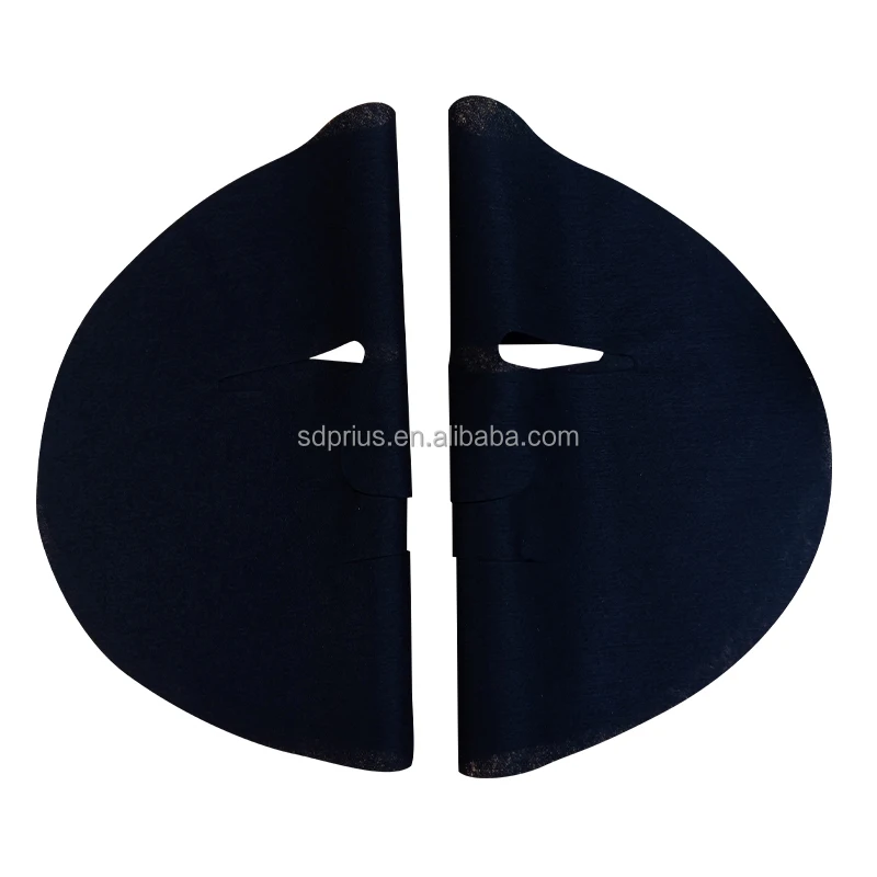 40gsm bamboo charcoal fiber nonwoven facial mask sheet material skin care mask facial sheet mask manufacturer