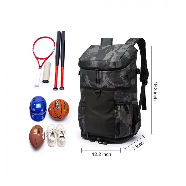 Adults Sports Training Soccer Bag Tennis Baseball Bat Equipment Backpack Baseball Backpack With Shoe Compartment