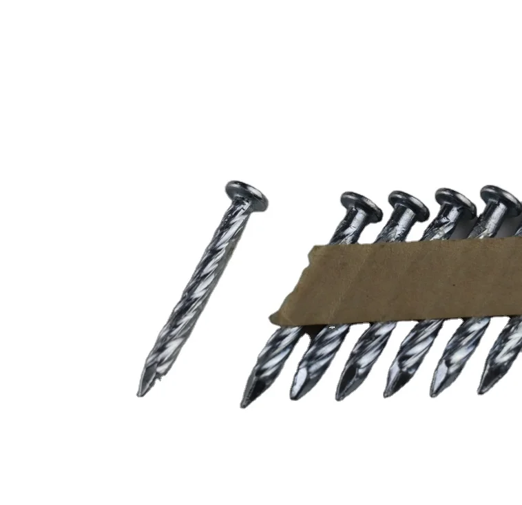 34 Degree Galvanized Smooth Shank Paper Collated Insulation Fasteners Joist Hanger Nails