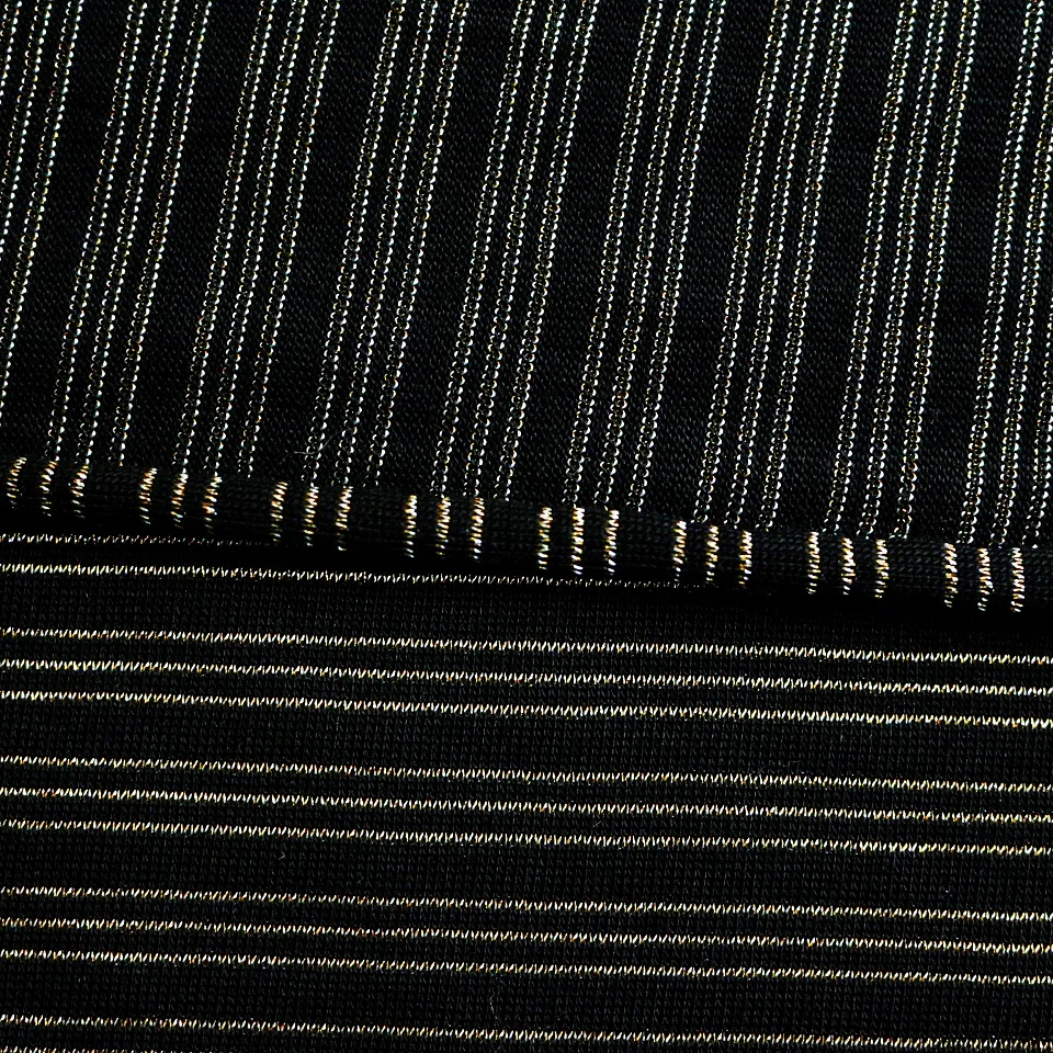 Лидер продаж фабричная оптовая продажа трикотажная полосатая ткань Oeko-tex 100 Lyocell purl fabric 100% Fabric