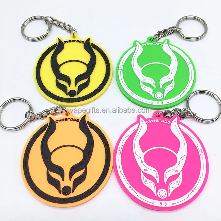 promotional 3d pvc keyrings factories best price custom good quality pvc keyrings with Logo