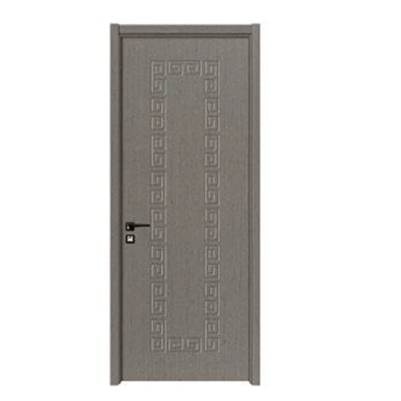 
Деревянная художественная Звуконепроницаемая дверь из ПВХ для гостиной с защитой окружающей среды 