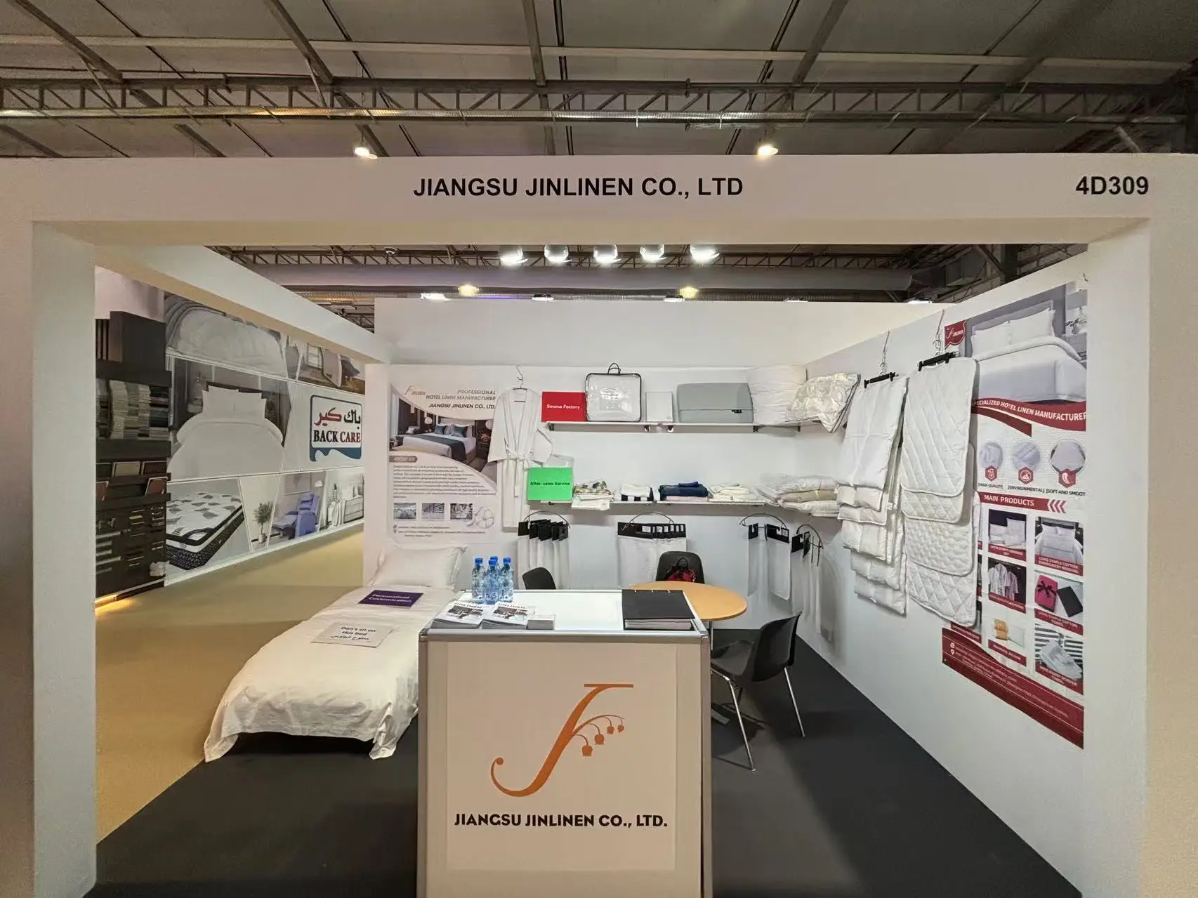 hotel textile comfortable breathable warm soft polyester fabric polyester filling mattress topper