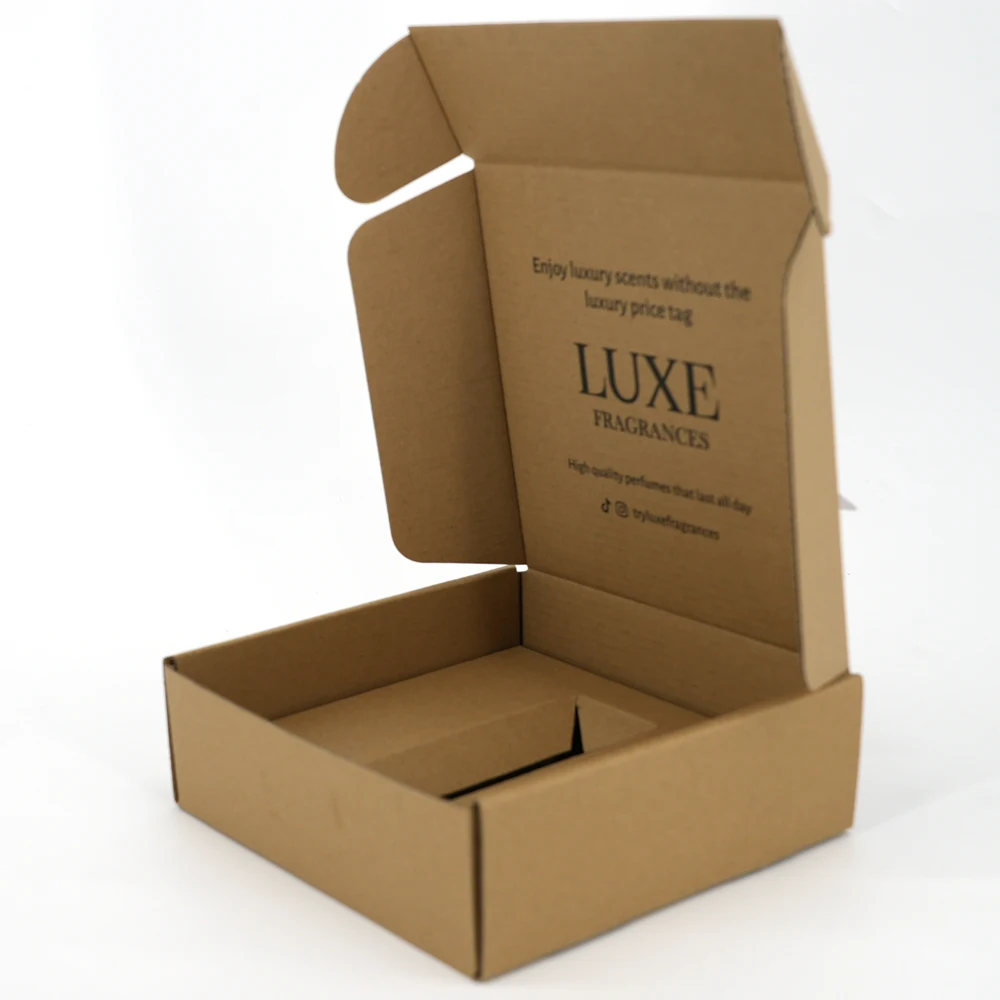 2024 luxury scented candles gift  packaging box Environmentally friendly corrugated mailing box with Insert