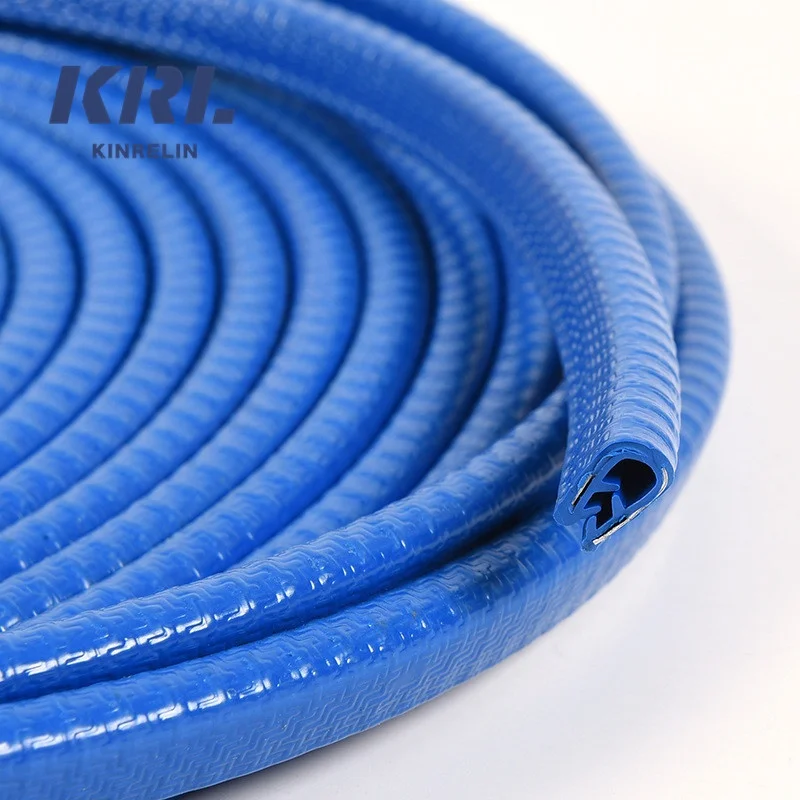 U Shape Car Door Edge Guard Molding Trim Rubber Edge Strip Seal Protector Black