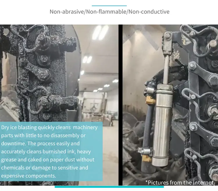 Factory Price Wholesale dryice cleaner cleaning for cars dry ice blasting machine