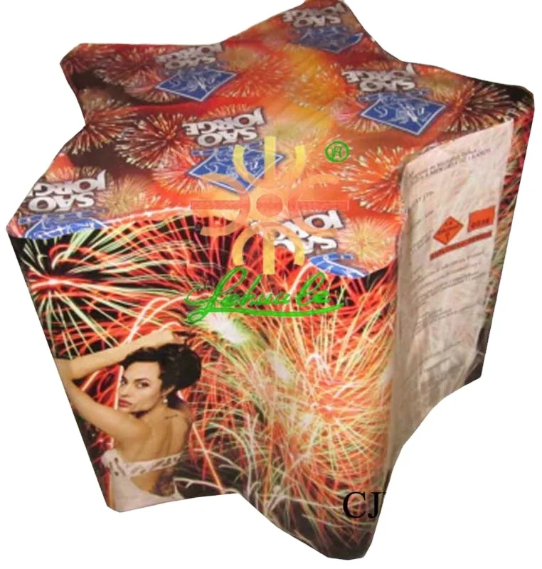 Пятиугольные пирожные фейерверки (небольшие пирожные)