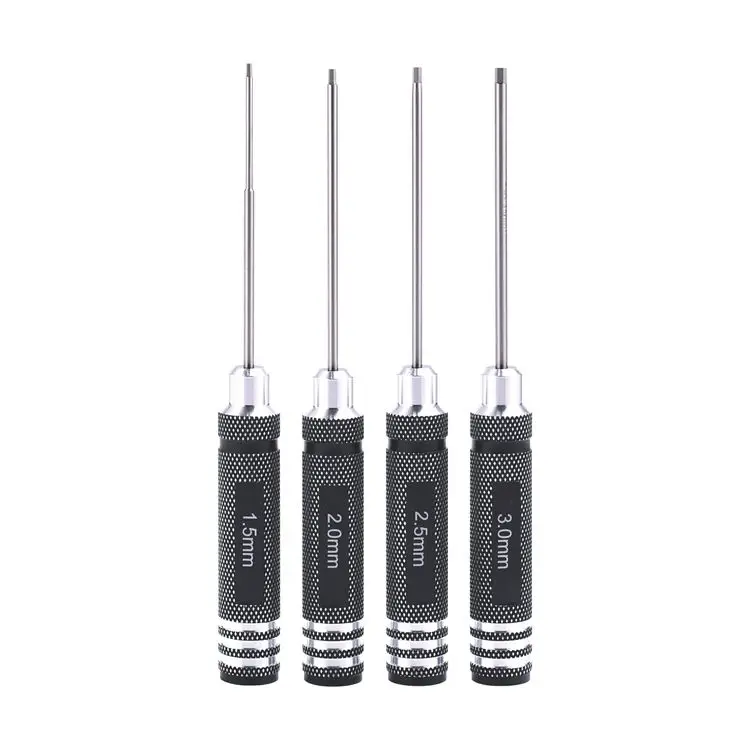 High Quality 4 in 1 Steel screw Rc tools Kit Set Screwdriver Set Hex Screw Driver Tools for RC Quadcopter
