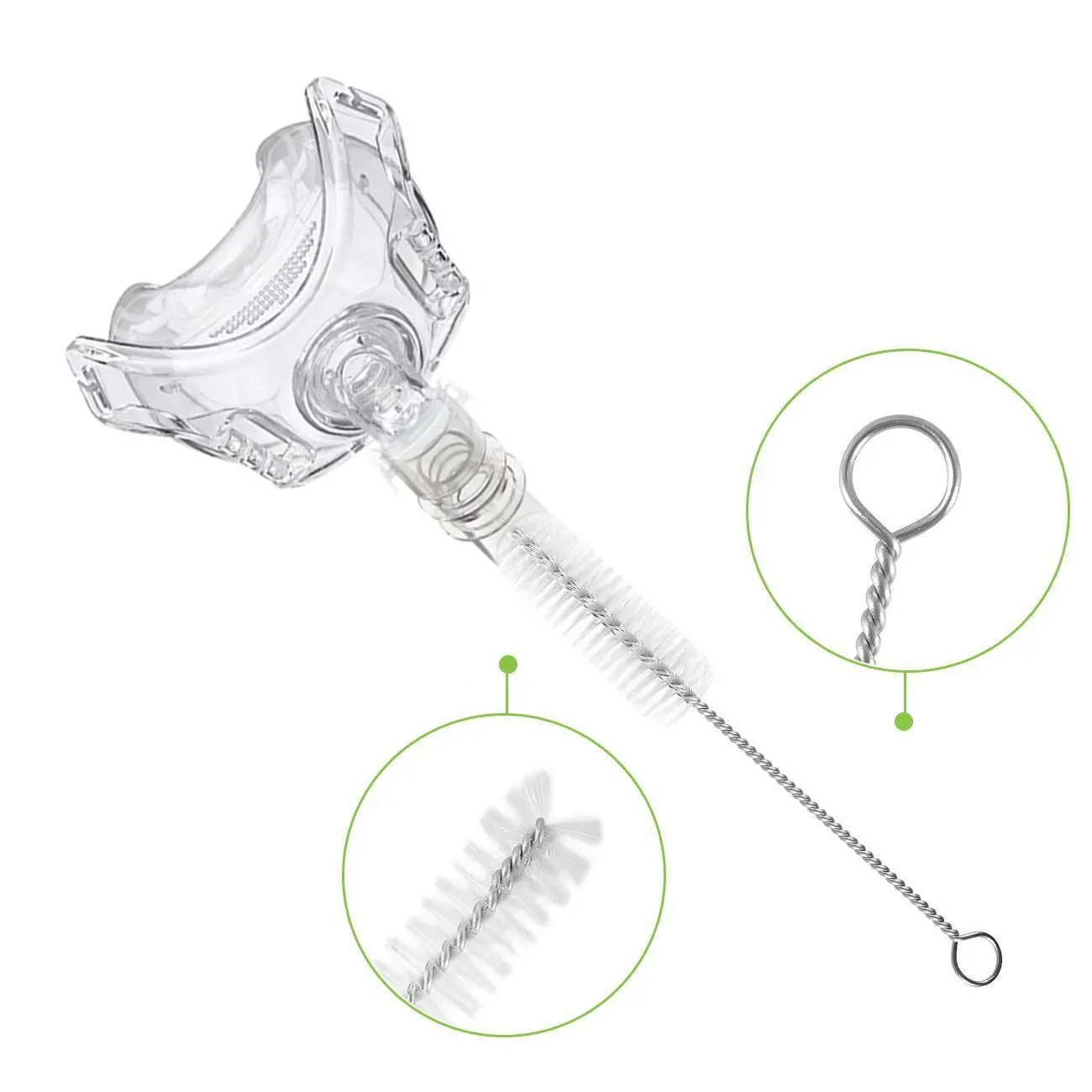 Ventilator CPAP/BPAP Universal Breathing Tube Cleaning Brush