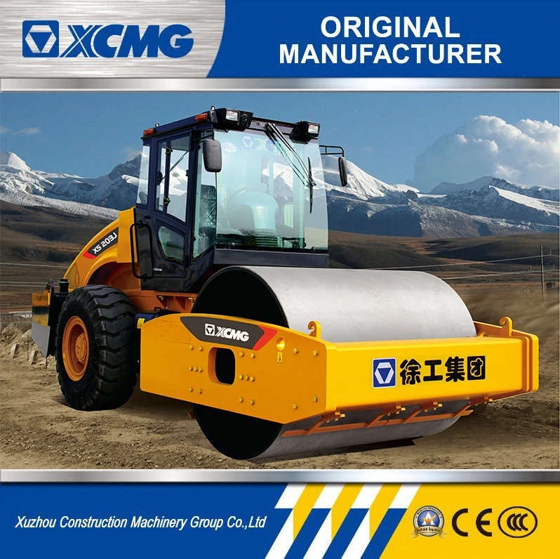 XCMG XS203J Chinese vibratory roller compactor