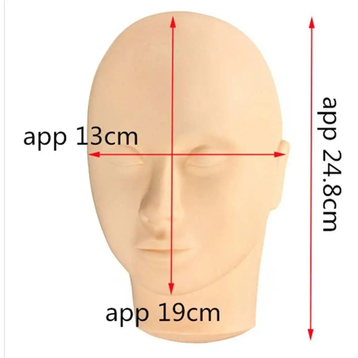 2022 Korea best product realistic practice lash extension supplies eyelash extension training mannequin head
