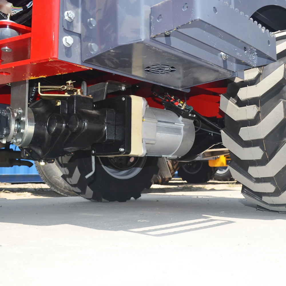 compact  electric 4 way reach mini loader solute 4 wheel  4x4 l880 1 ton electric motor for mini loader