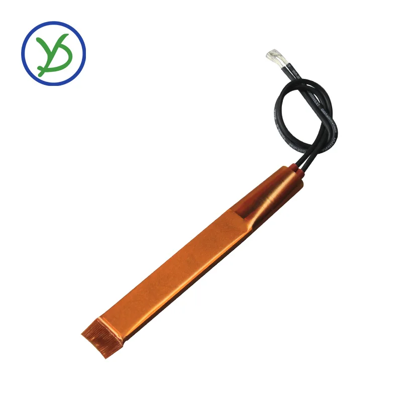 YIDU 75*15*3.5mm ptc heater resistor plate 12-220V small heater 80-270 Degrees Celsius heater element for Dehumidification