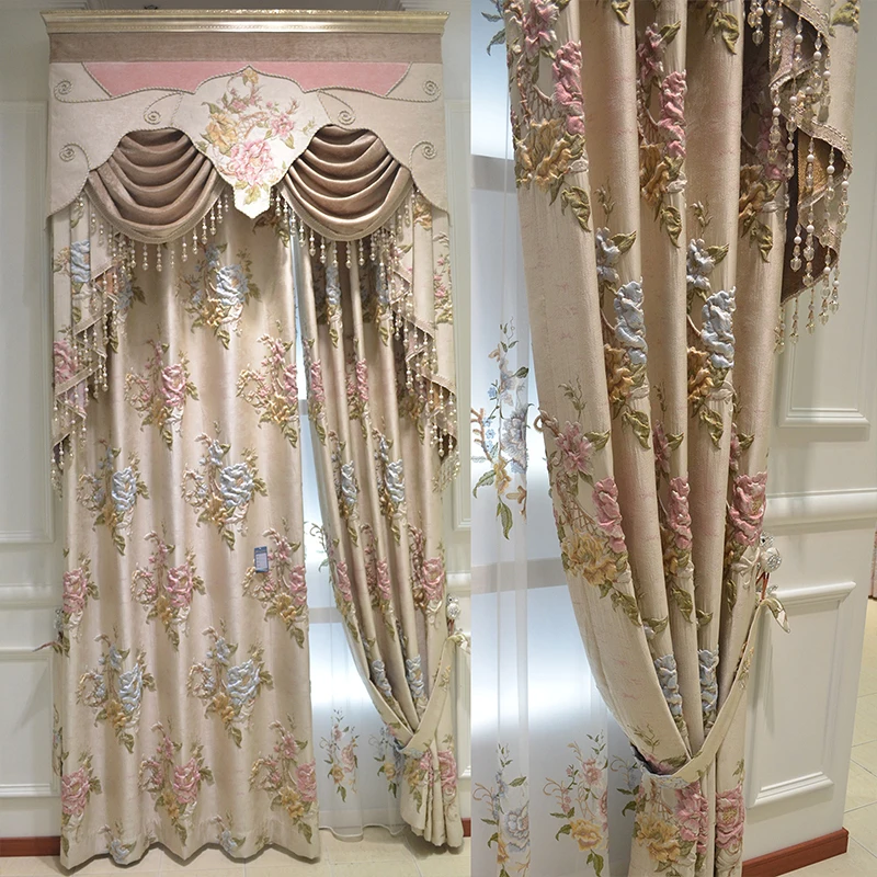 Modern Style Practical Curtain Window, Oem Factory Ergonomics Curtains For The Living Room Bedroom/
