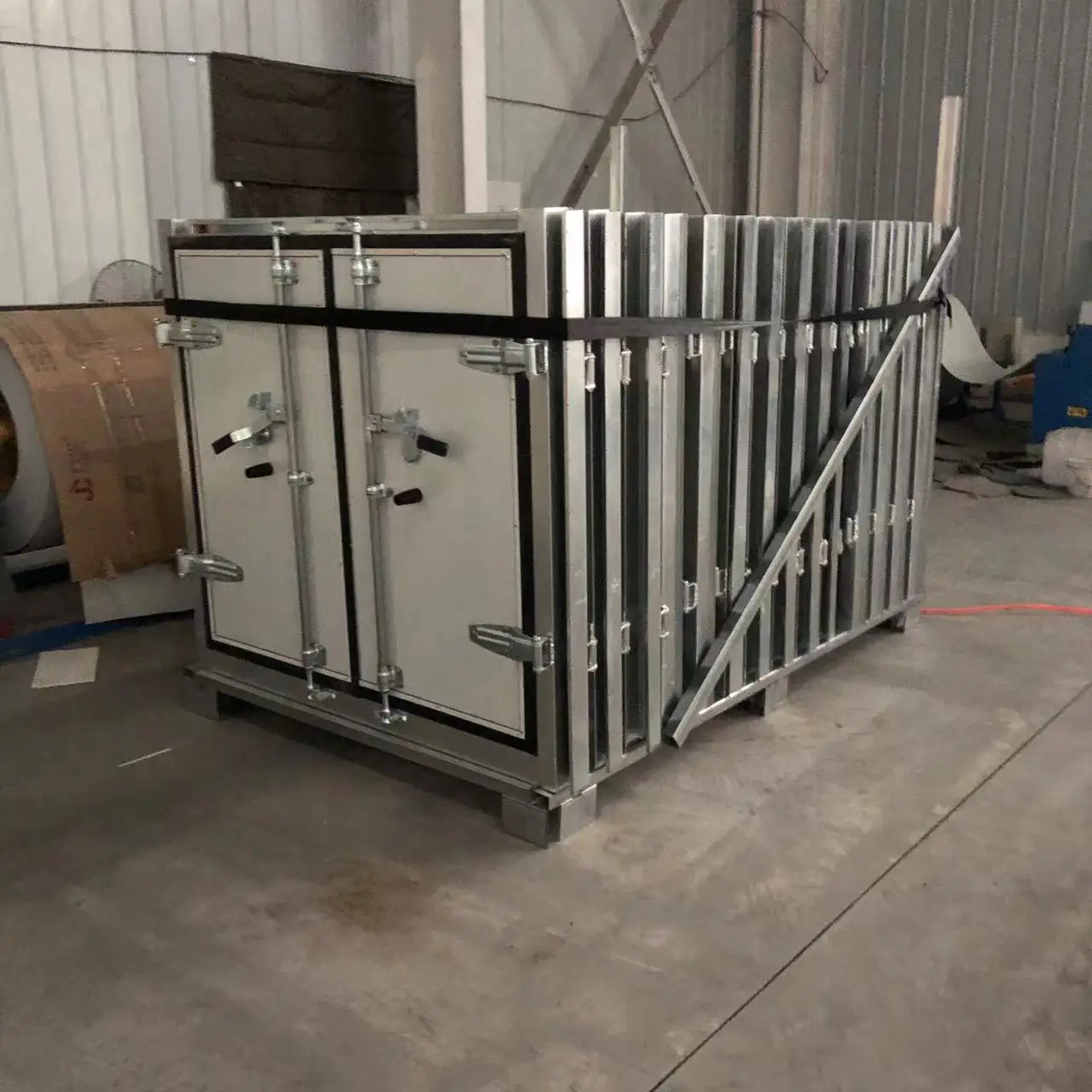 fruit transport kits dry cargo truck bodies waterproof van box coated steel surface