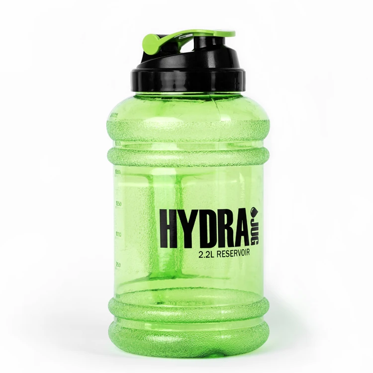 1L- 3.78L Big capacity water jug clear plastic drinking water bottle with handle