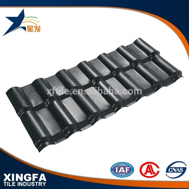 Advanced material synthetic resin roofing tile sandwich panels