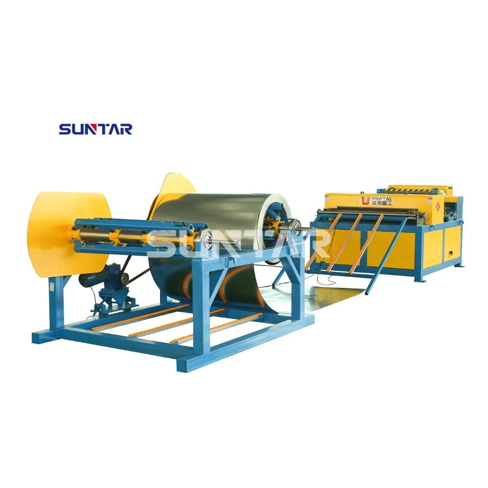 Suntay Automatic HVAC Duct Production Line 2-square air Duct Making Machine