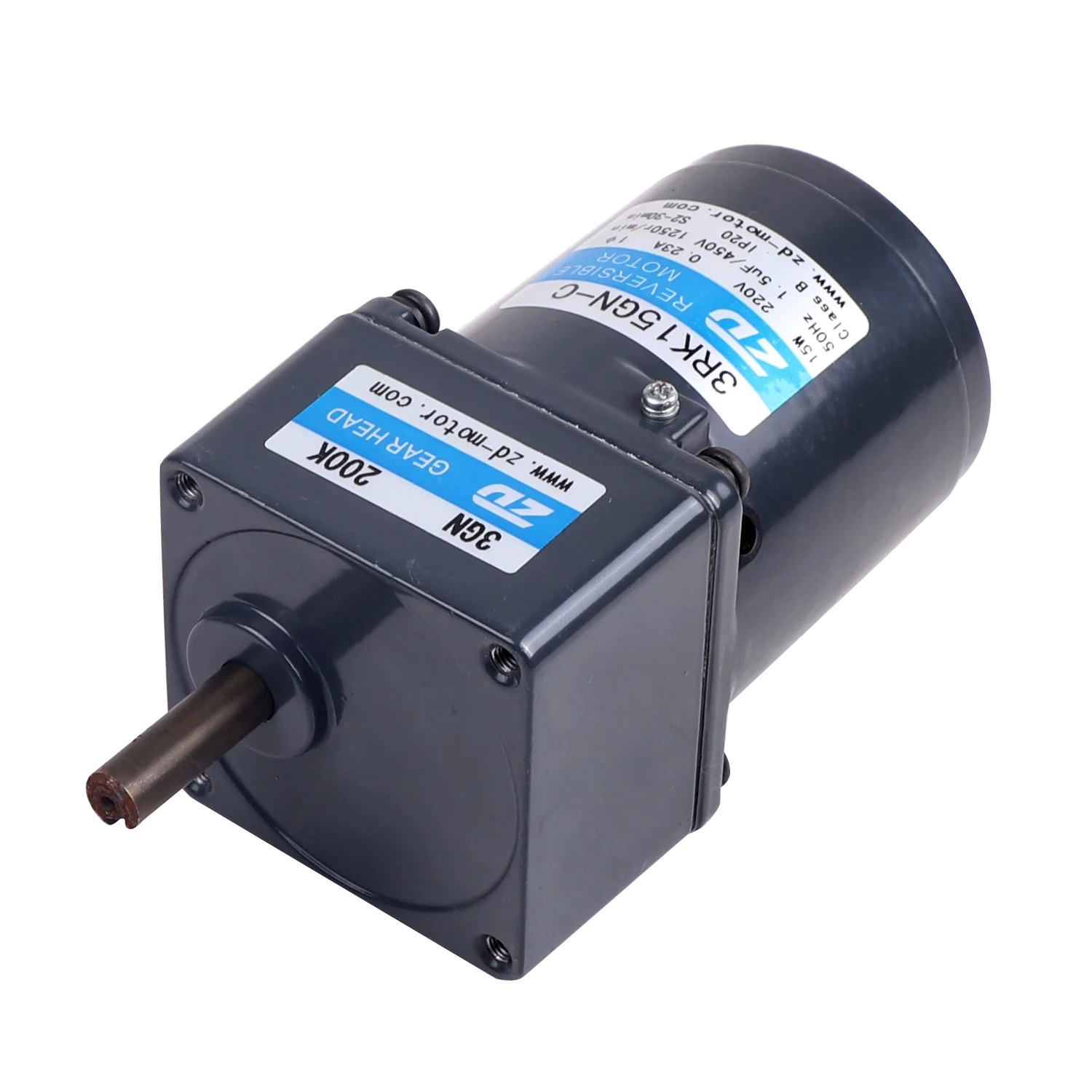 ZD 70 Flange Three Phase AC 240V Induction Parallel Shaft Geared Motor With Gearbox