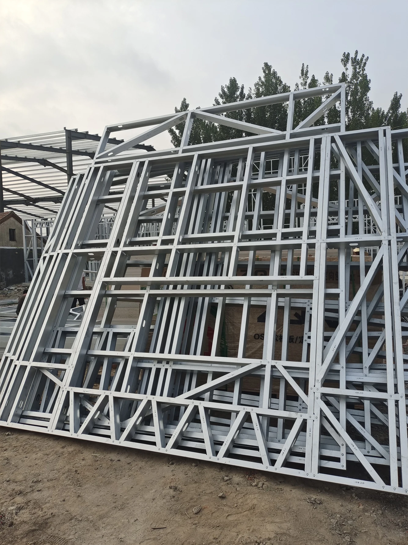 Modern luxury light steel structure villa residential