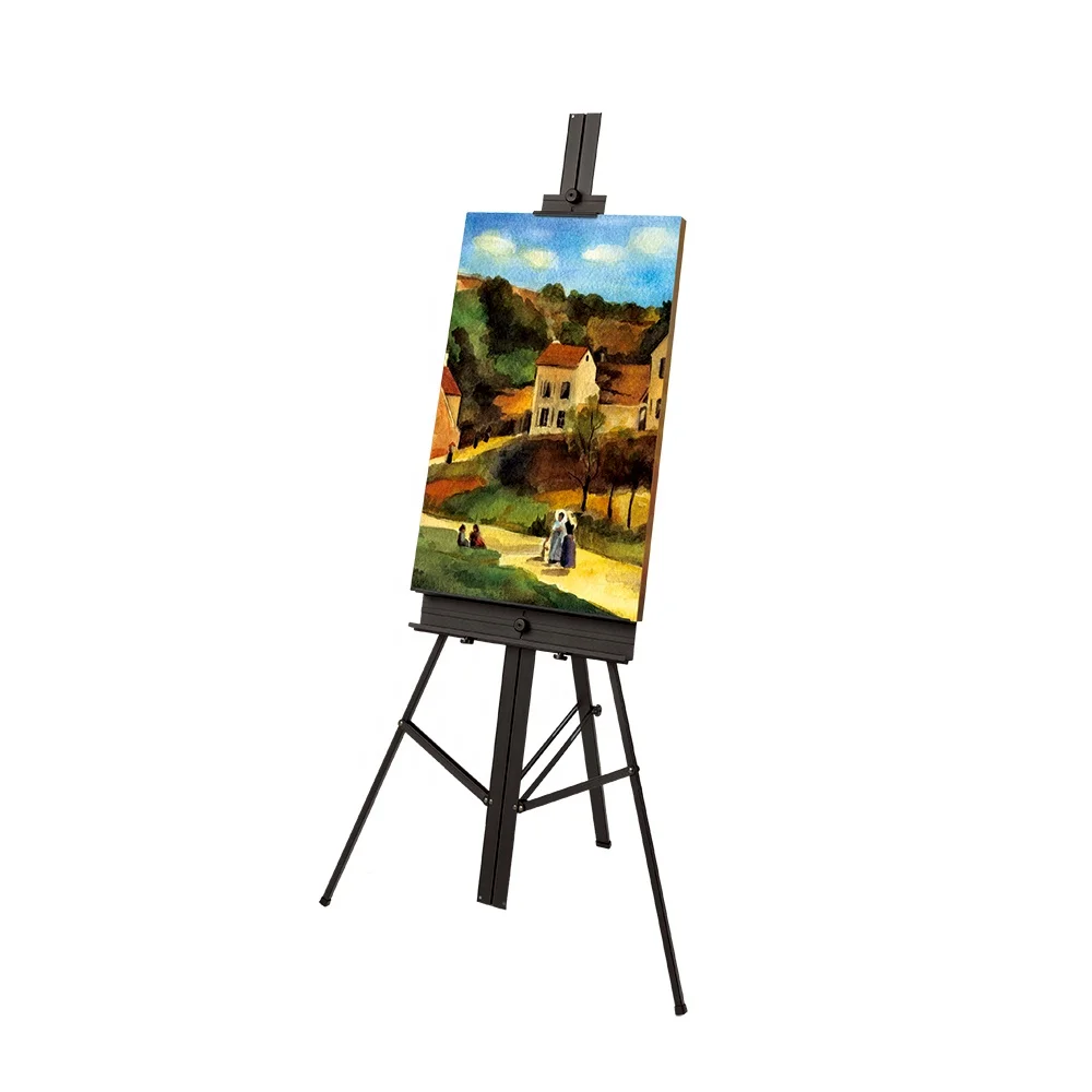 Adjustable Folding Tripod Stand Metal Aluminum Studio Painting Giant