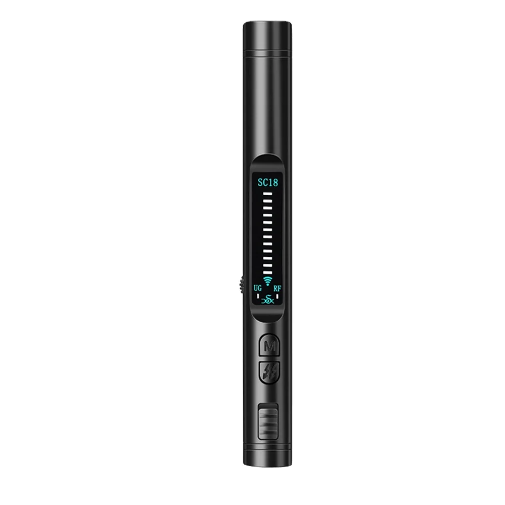 2023 Pen Hidden Camera Detector Anti Spy Gadget Wireless RF Signal Finder Audio GSM Anti GPS Tracker Wiretapping Scanner
