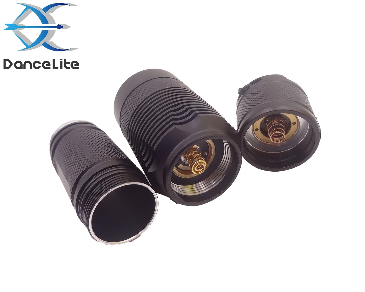 C8.2 SST40.2 15W Self Defense Tactical LED Flashlight Lantern 7000mA Current 5MODE Emergency Torch