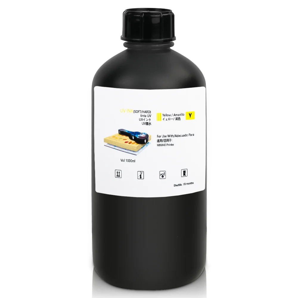 Xcellent Hot Sale 1000ml  UV Bottle ink For mimaki LUS 120 150 170 200 210 350 Series  UV ink
