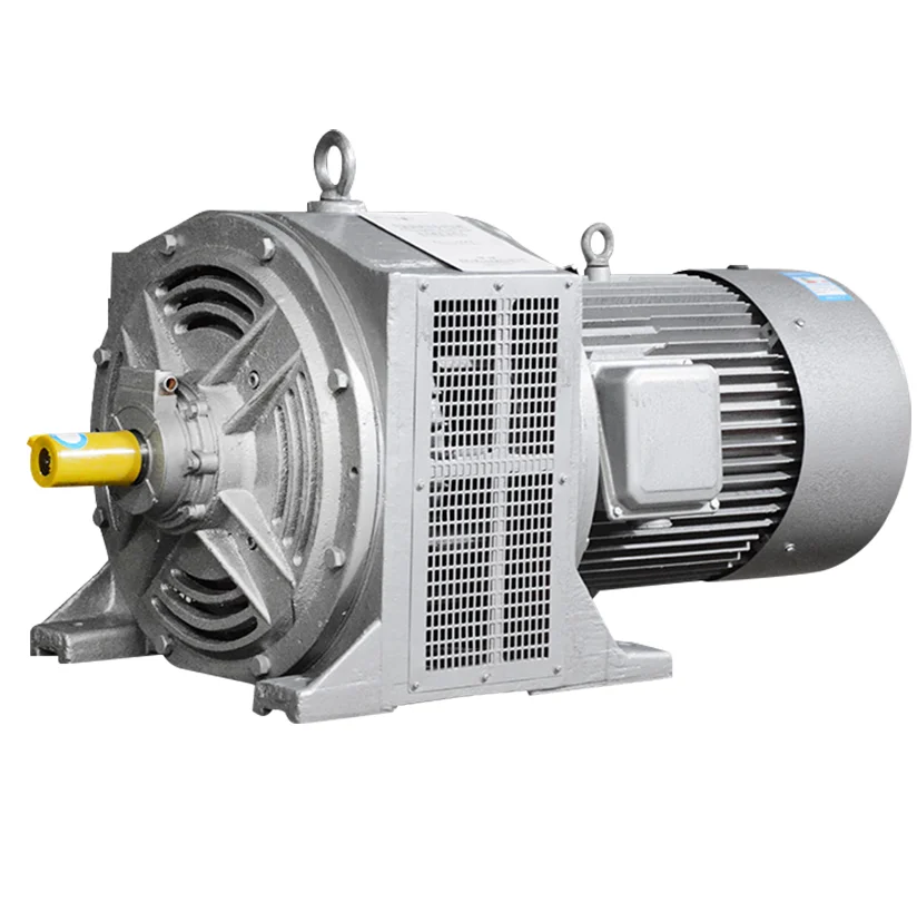 High recommended custom color 0.55-315kw three phase 50/60hz asynchronous YCT series electric speed motor