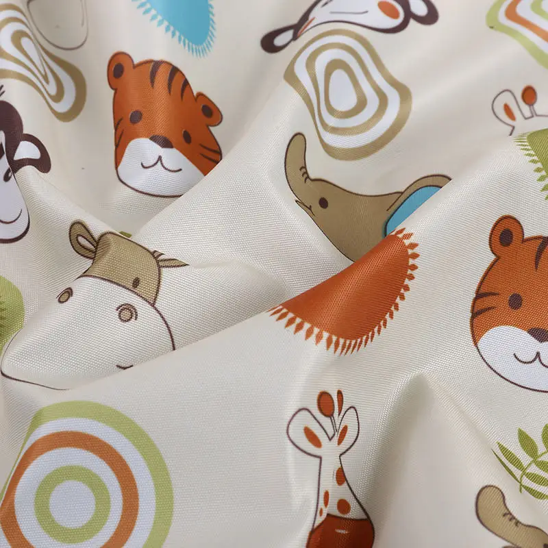 RPET Custom printed fabric 210T Taffeta/Satin Printed floral 75D/100D 18T 28T chiffon fabric