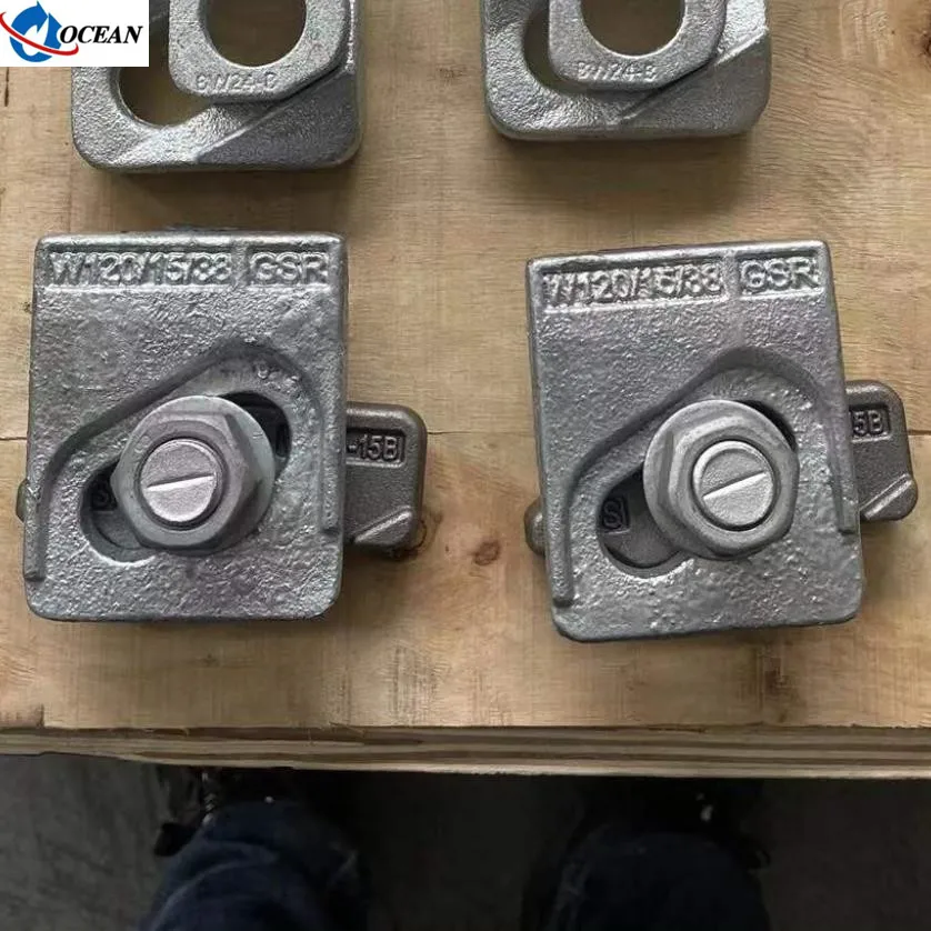GSR W120-15-38 Crane Rail Clips For Crane Railroad Construction