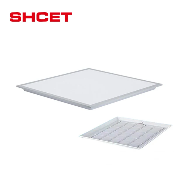 Energy saving indoor led panel light for ceiling white body 6500K with isolated driver from SHCET
