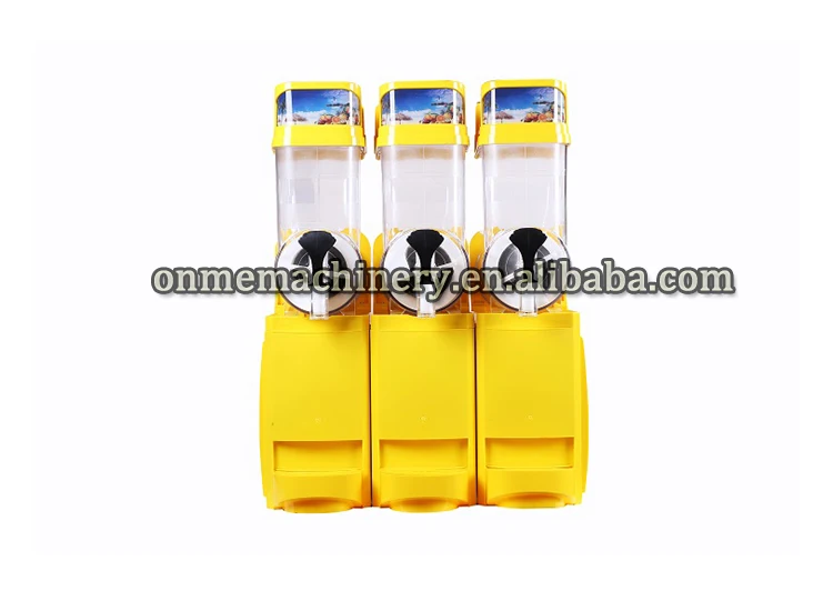 Factory Direct Supply Cheap Easy Cool Snow White Slush Machine 3 Tank Commercial
