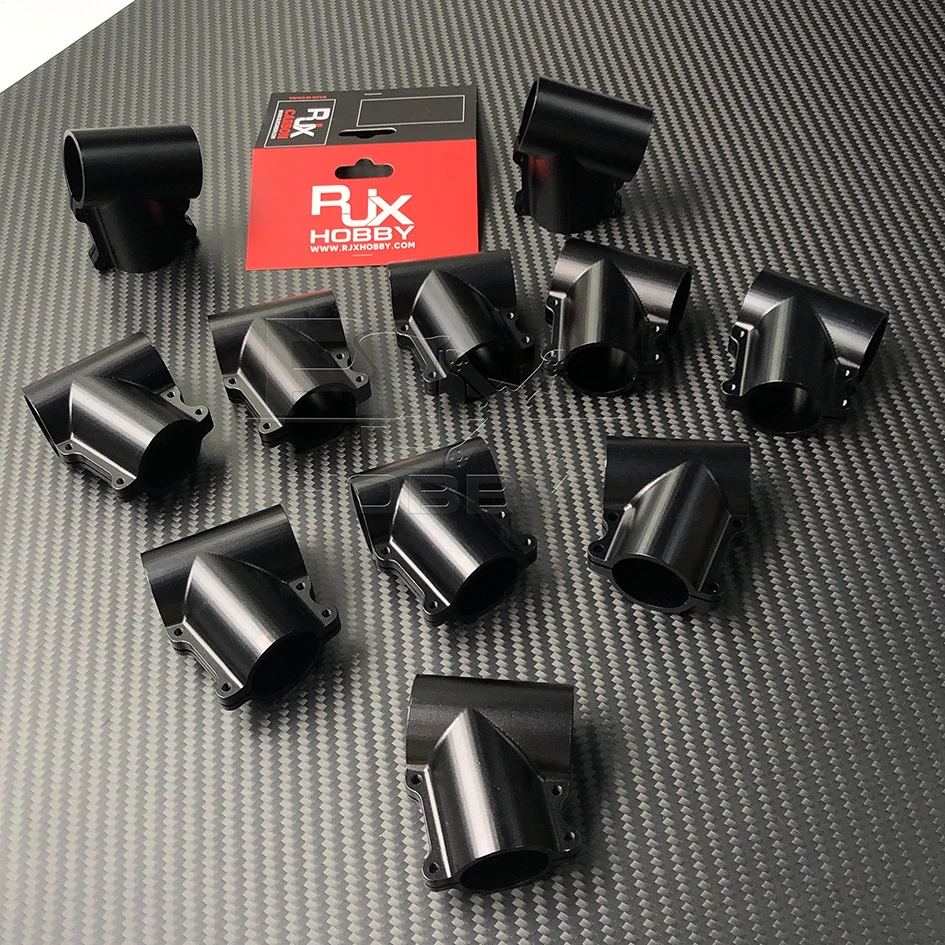 RJX 110 degree 20mm 25mm 30mm Tee Joint Three-way Landing Gear Connector for UAV Drone accessories