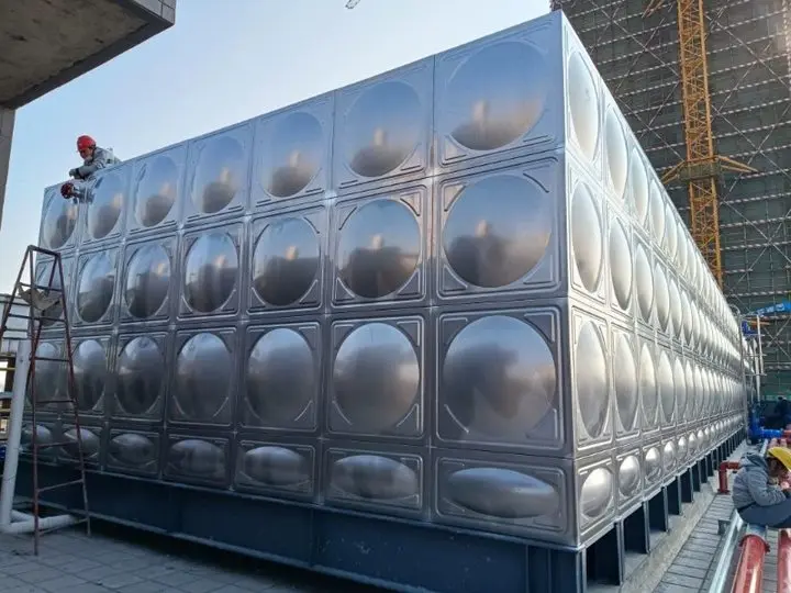 High Quality stainless steel water tank 1000-50000L galvanized water tanks Assembled water tank