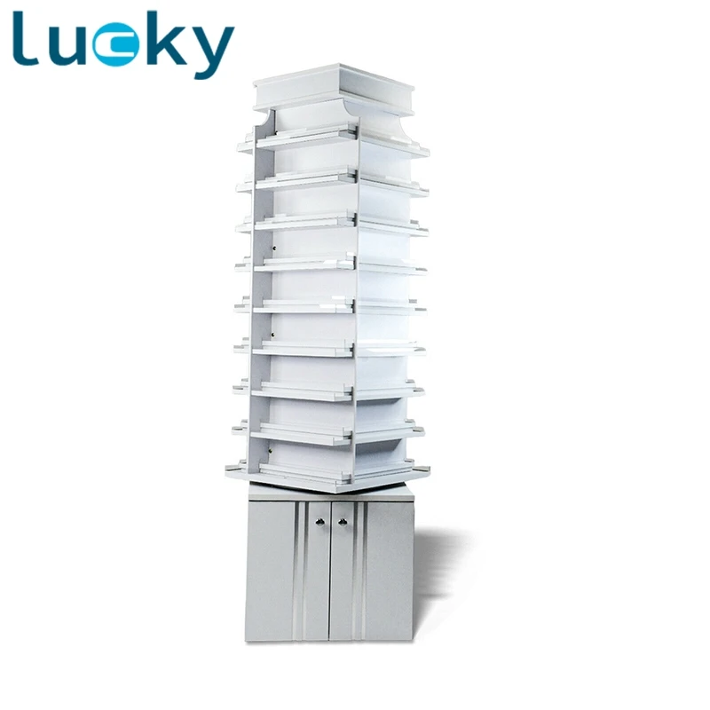 Creative Pop Up Customized Material  Floor Nail Polish Display Stand