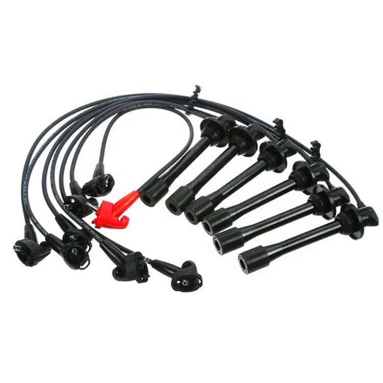90919-21604 Ignition Cable Spark Plug Wire Set Leads 9091921604 for Toyota GX100 1GFE ignition lead wire