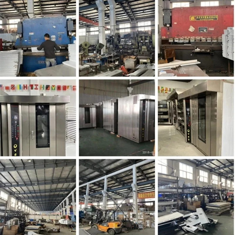 Commercial Gas Hot Air Convection Oven Gas 10 Trays Gas Oven For Bread Making Bakery Machine with CE Approval Good Price