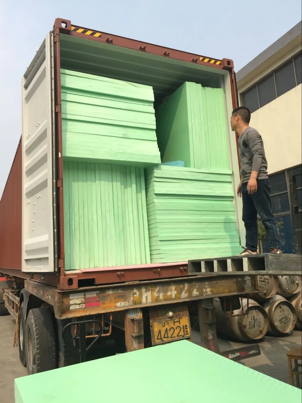1200*600*5mm xps Extruded Polystyrene Board for underfloor heating  insulation system