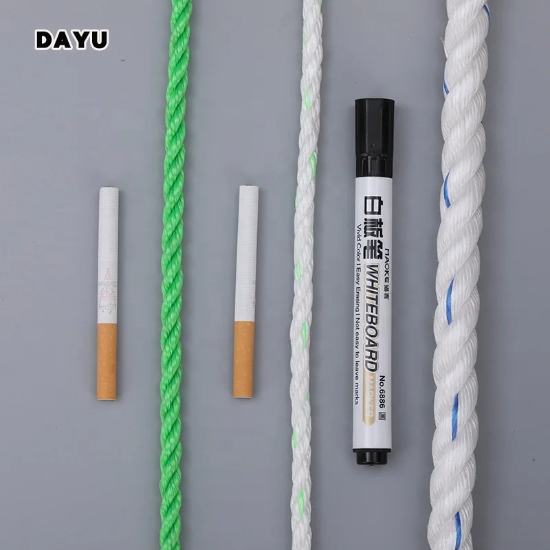 Stable performance plastic rope twine for bundling packaging