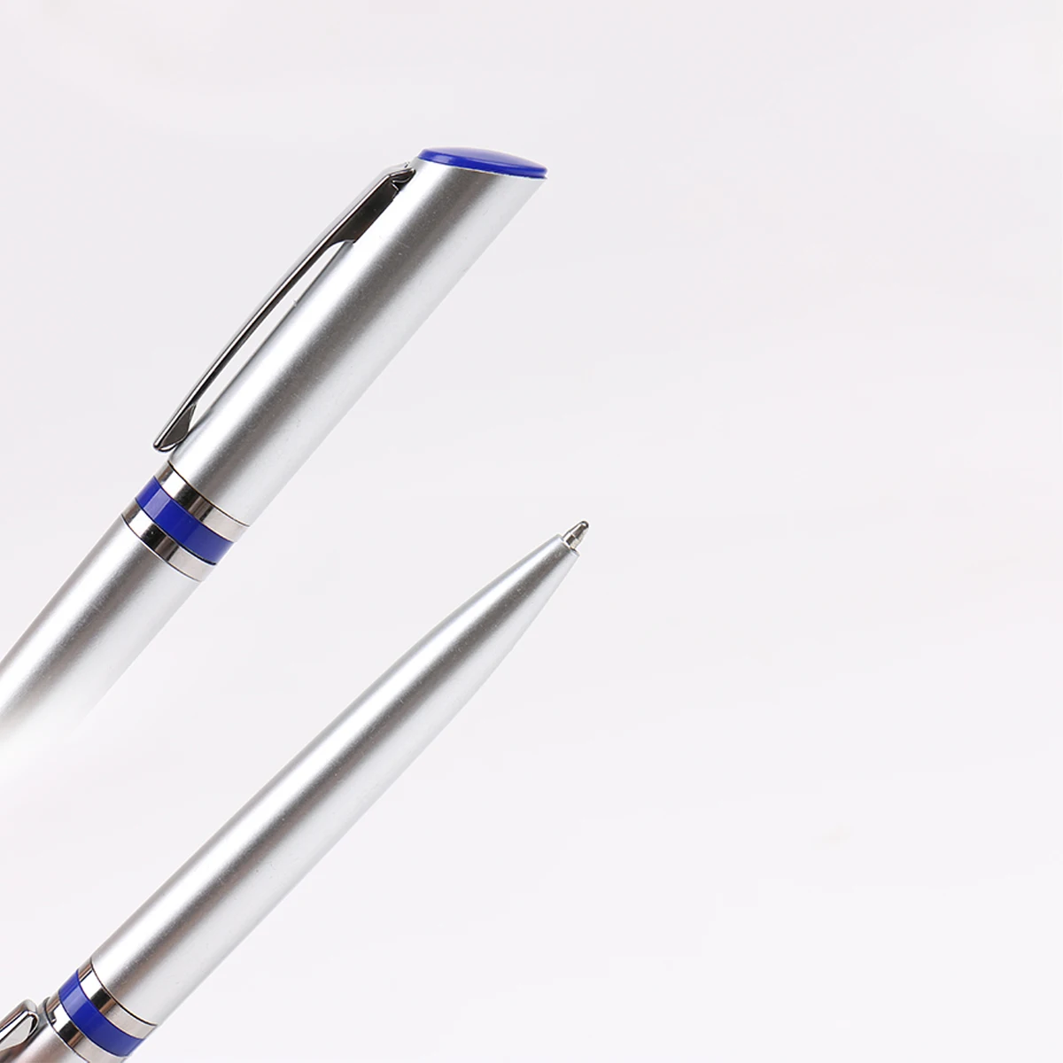 2023 New Ultra low price custom logo Metal ballpoint pen Rotary metal pen holder gift promotion crossbody pen