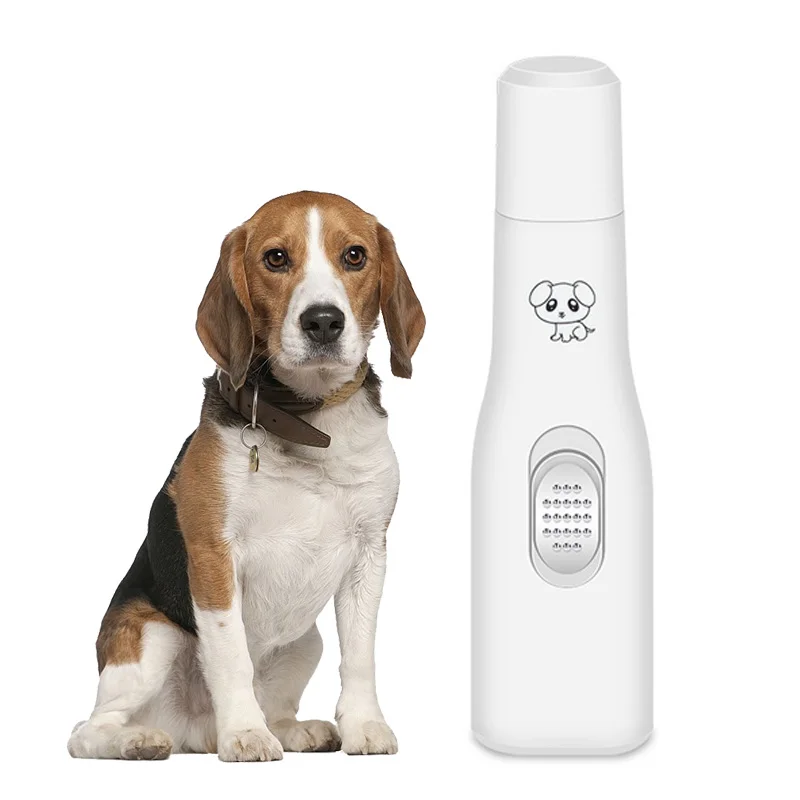 Hot Selling Portable Professional Dog Cat Electric Pet Nail File Trimmer Grinder Pet Cleaning